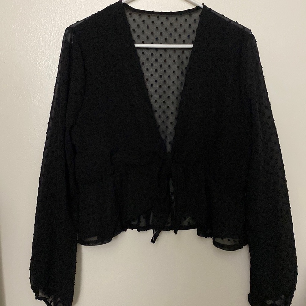 Women’s Black Blouse